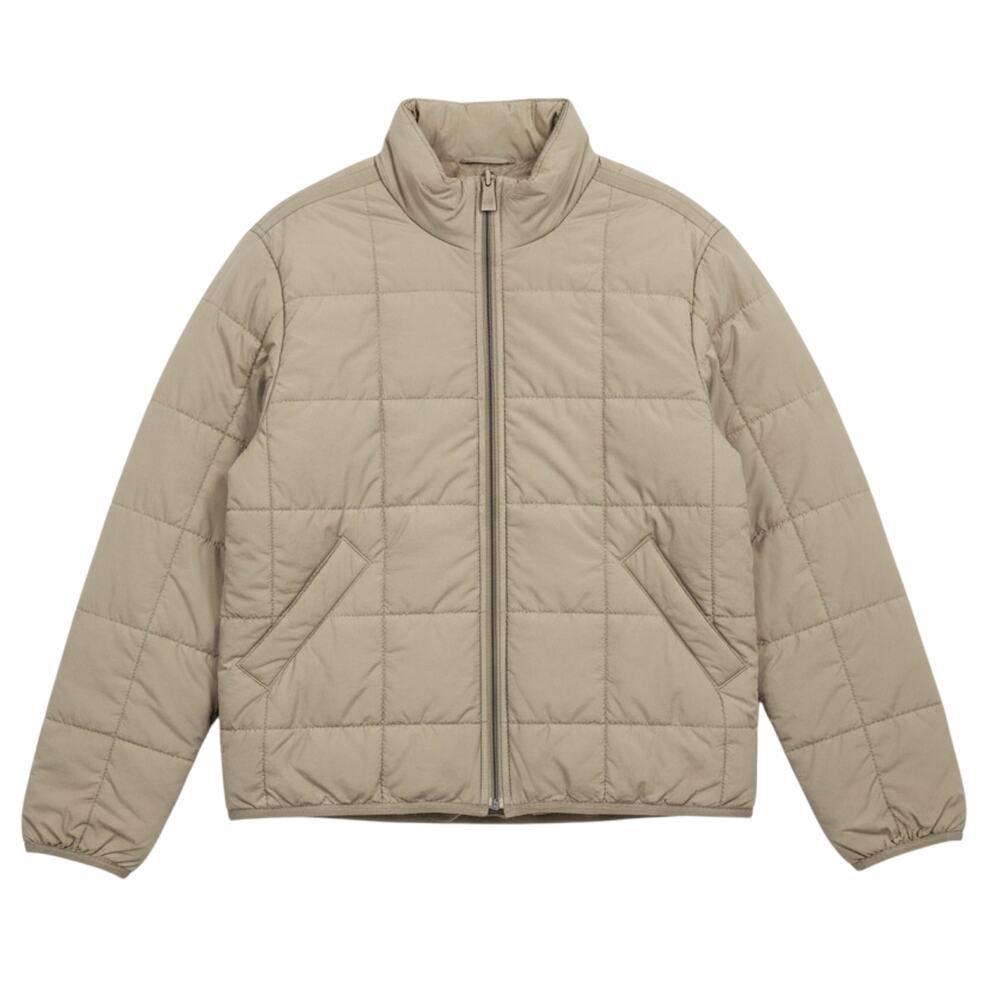 FP Movement by Free People Quilted Puffer Jacket in Beige